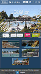 Mobile Screenshot of camping-levasion.fr